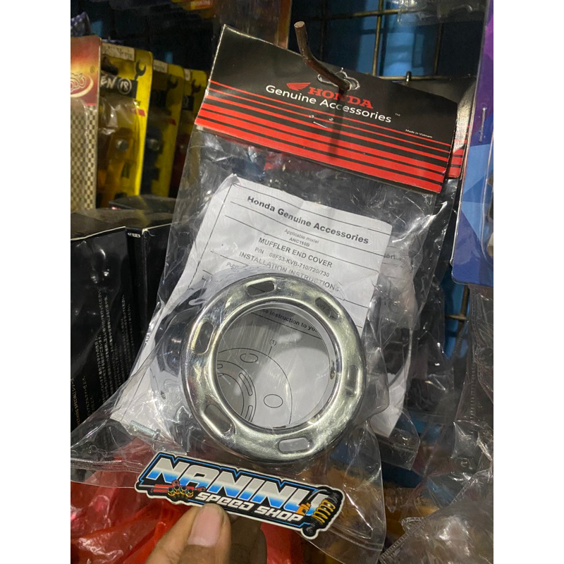 End cup Vario 125 150 Stainles