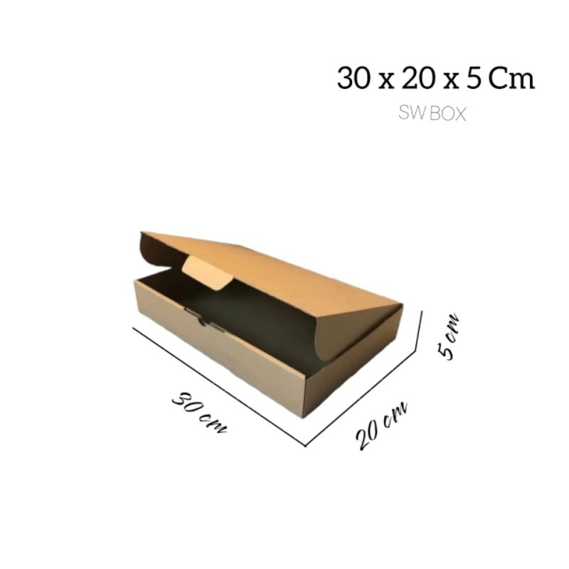 

kardus/karton uk 30x20x5 cm die cut pizza dll