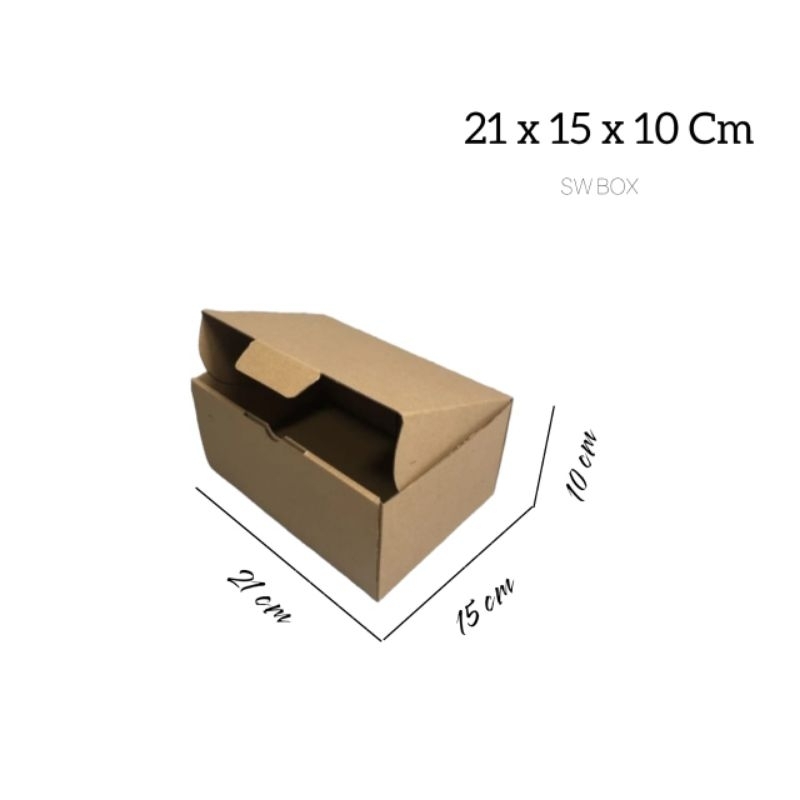 

kardus/karton uk 21x15x10 cm die cut pizza dll