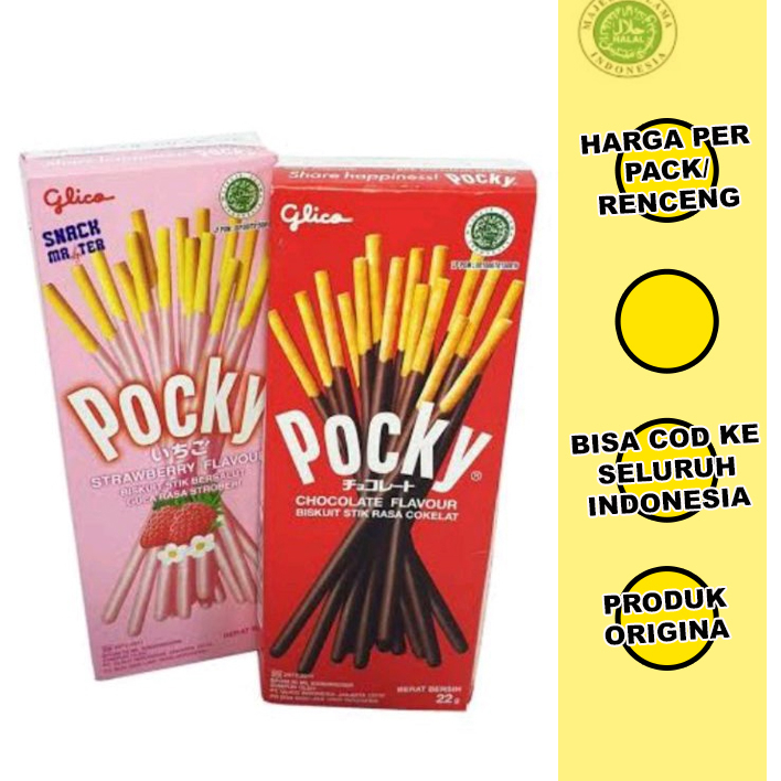 

SNACK COKLAT STIK POCKY-POCKY MINI PACK ISI 10 PACK KECIL