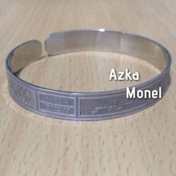 Gelang Haji dan Umroh Gelang Identitas Custem Stainless Monel