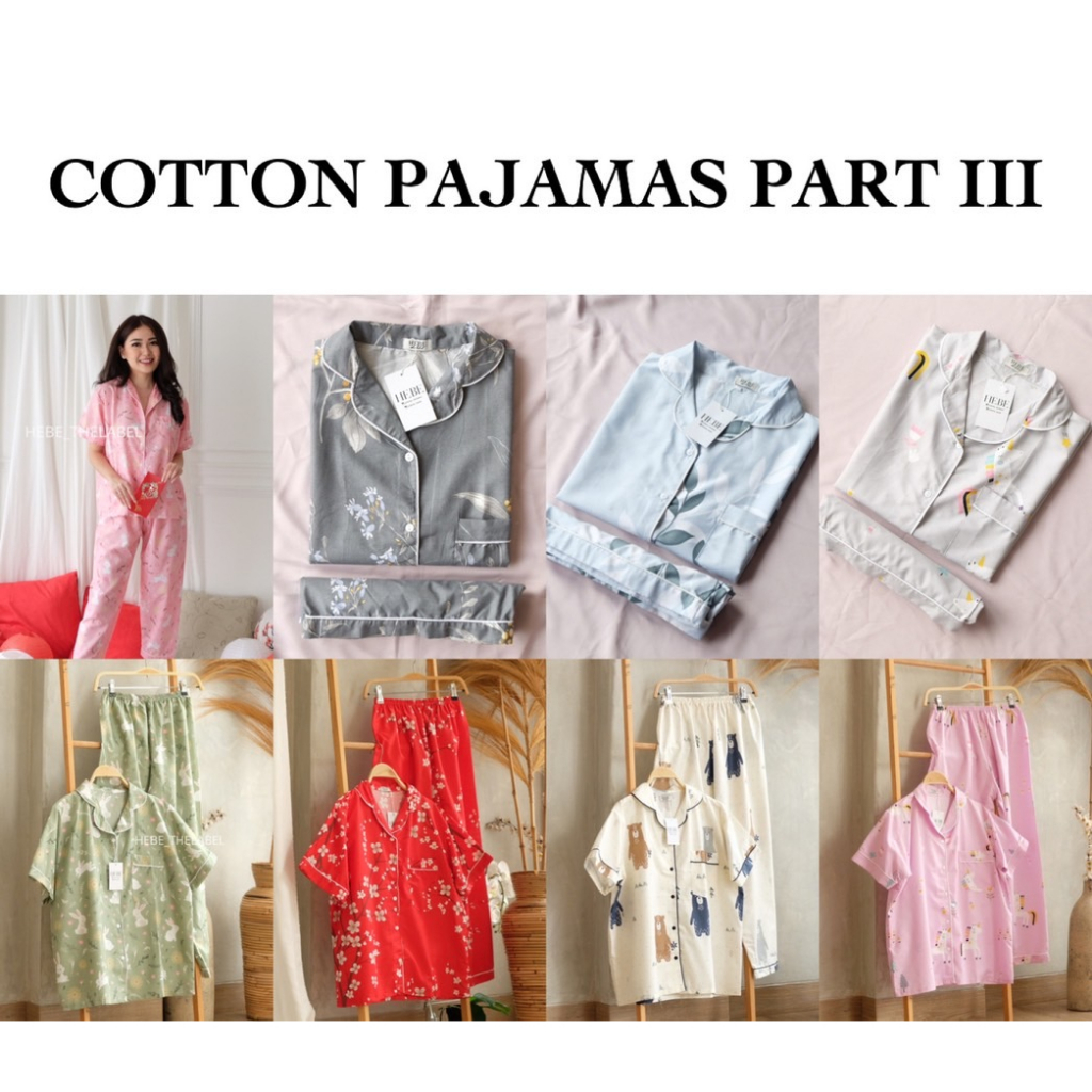 Cotton Pajamas - Baju Tidur Wanita Part III