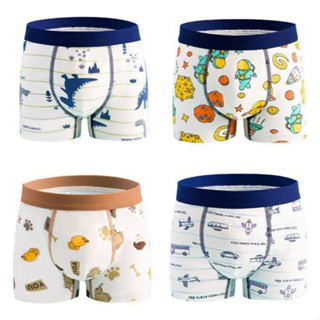 GO!BX1246 Boxer Celana Pendek Anak-anak Unisex Celana dalam CD katun Motif Kartun Lucu