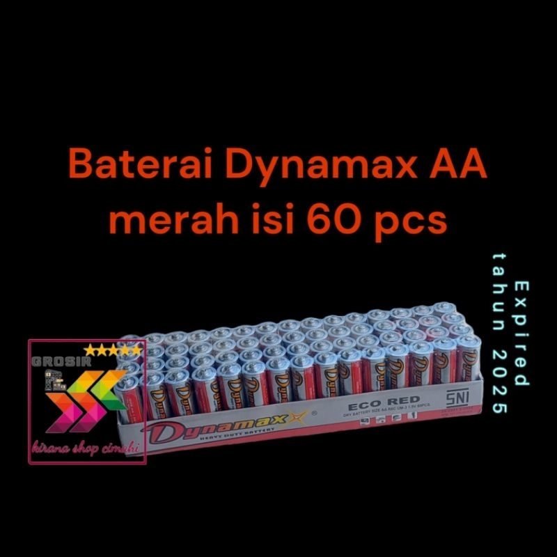 baterai Dynamax AA isi 60 pcs