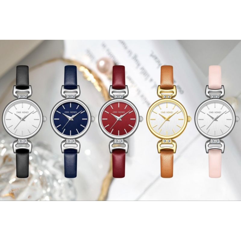 JAM TANGAN WANITA - JAM TANGAN KECIL JIMS HONEY JHW 23 FREE BOX