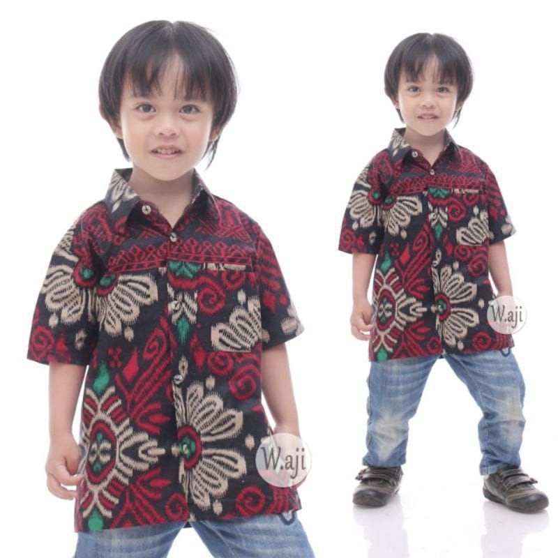 BAJU BATIK ANAK LAKI-LAKI USIA 2-12 TAHUN