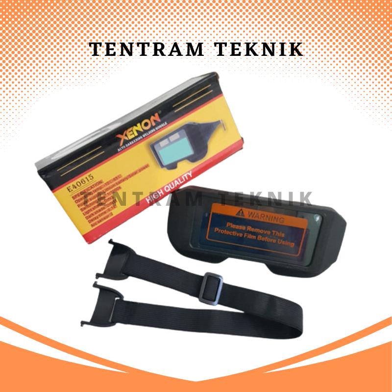 Kacamata Auto Dark Xenon / Kacamata Otomatis Xenon / Kacamata Las Xenon / Kacamata Las Otomatis Gela
