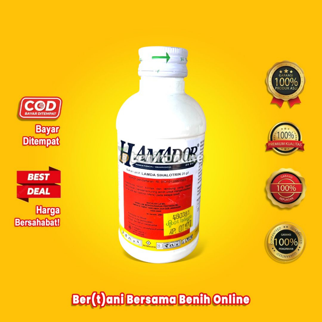 INSEKTISIDA - HAMADOR 25EC - 250 ml - INDAGRO matador dursban rizotin