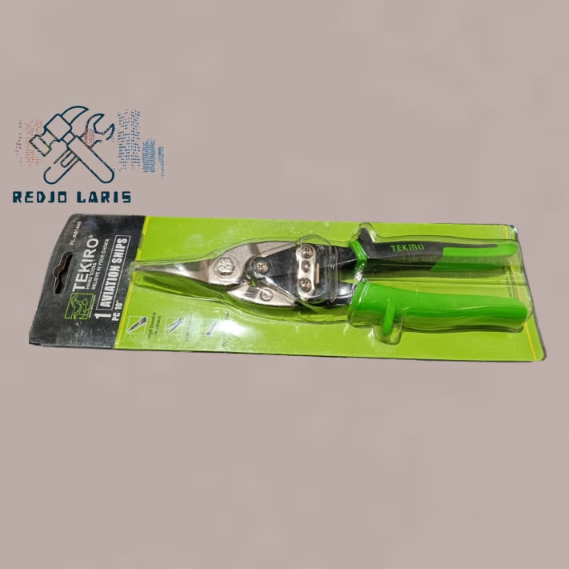 Gunting Hollow / Galvalum Gunting Seng lurus TEKIRO 10 inch