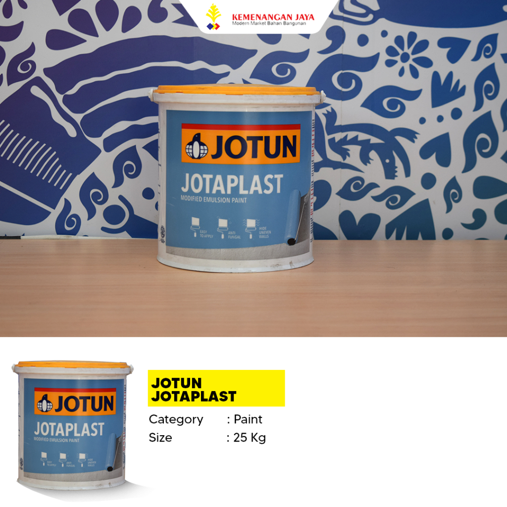 CAT TEMBOK JOTUN / JOTAPLAST WHITE / 25 KG