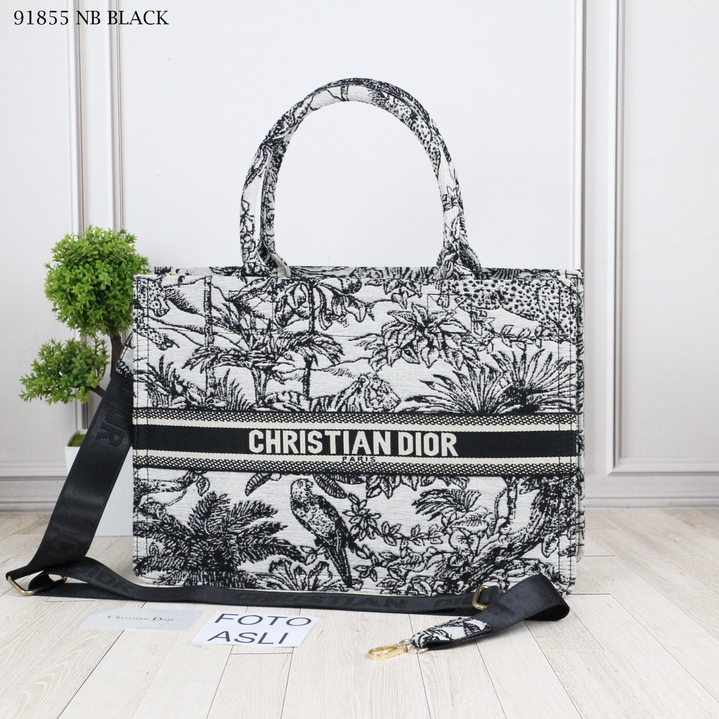 Lady Bag Tote Oblique Canvas 91855 (FreeSarungKain+BubbleWrap)