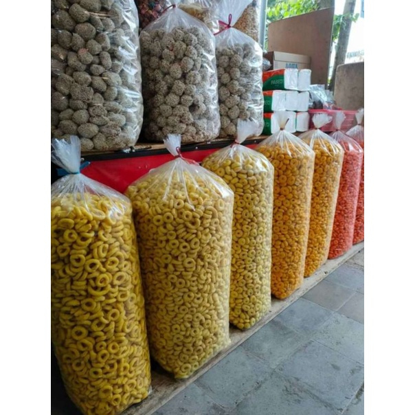 

ALEN ALEN KHAS TRENGGALEK 200 GR Udel mantili bentuk cincin bunga alen alen makanan khas snack KILOAN ALEN BALADO ORIGINAL JAGUNG BAKAR