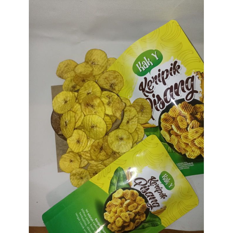 

cemilan keripik snack jajanan keripik pisang bergerigi