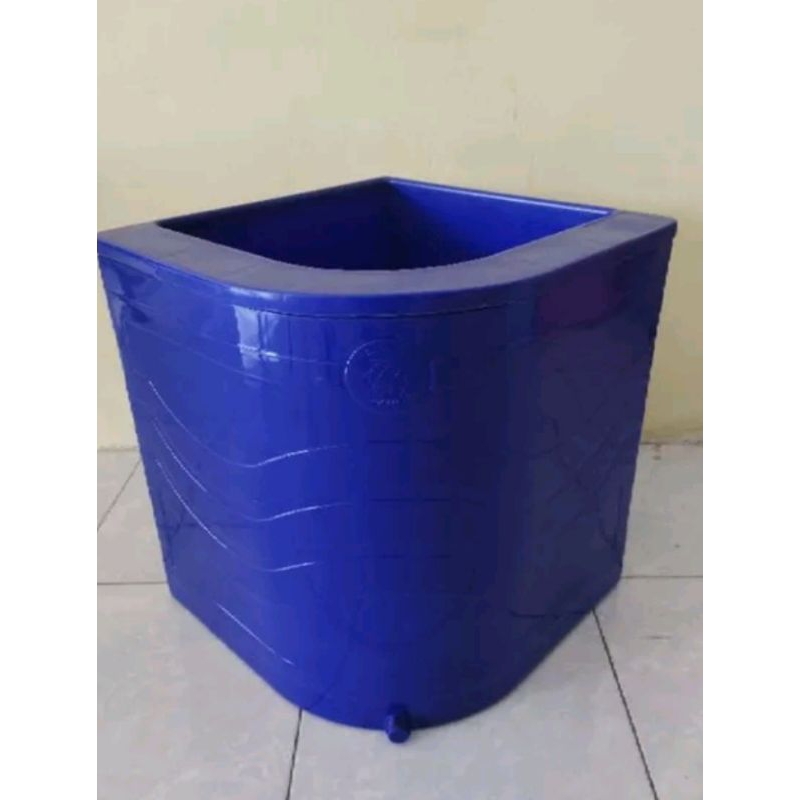 Bak Air Plastik Sudut Besar Motif (BACA DESKRIPSI)