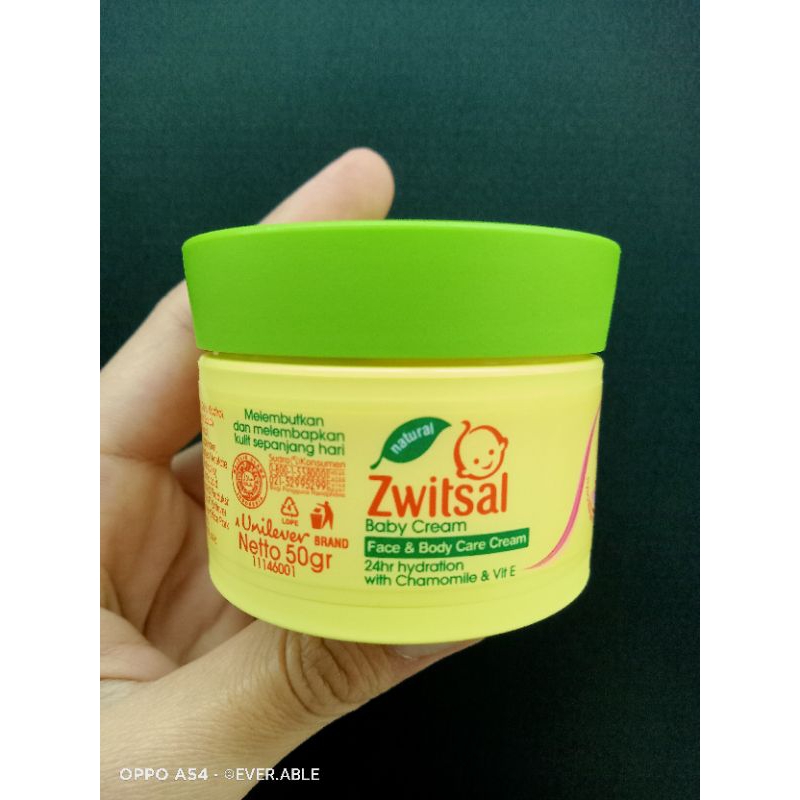 ZWITSAL BABY FACE &amp; BODY CARE CREAM 50 GR