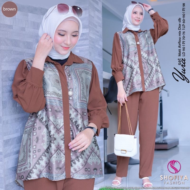 [READY] YURA SET BY SHOFIYA SETELAN BUSUI TERBARU