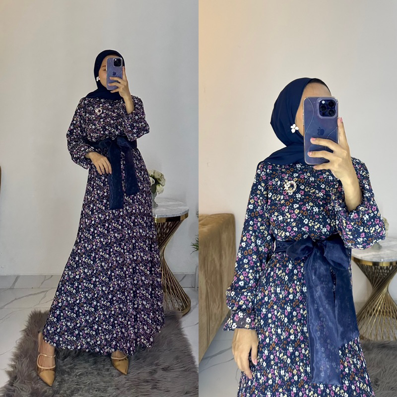 maxi cerutty plisket bunga