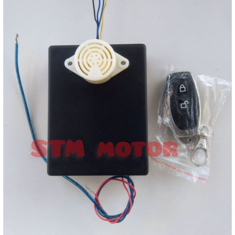 modul pengaman motor sudah pakai remot wireless universal