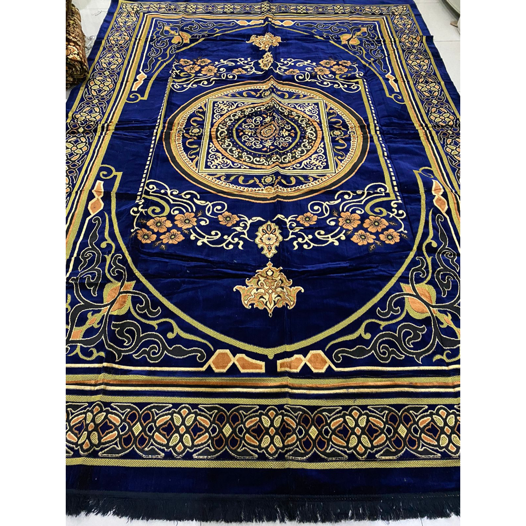 Karpet Carpet Permadani Hambal Alas Lantai Lipat Beludru Turkey Turki Jumbo 230 cm x 340 cm