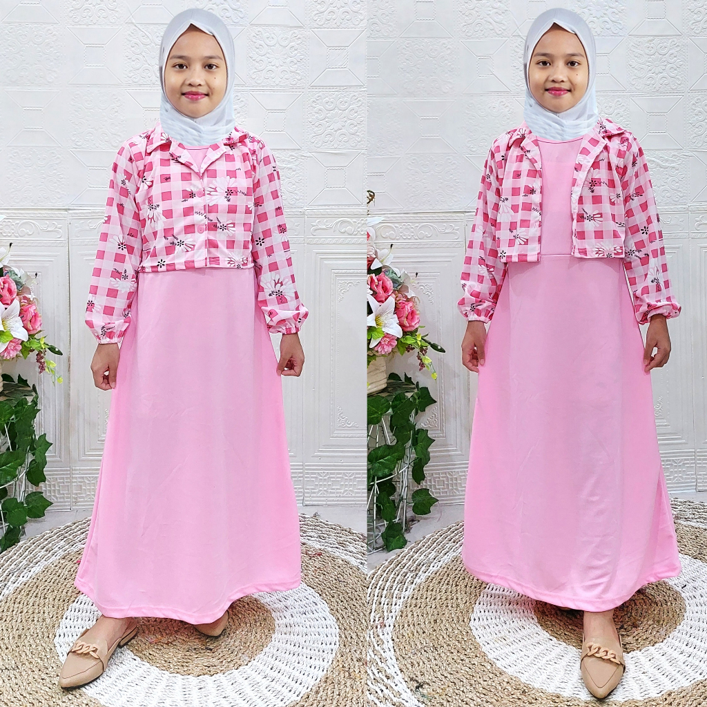 Gamis Jas Set Vanilla CKids