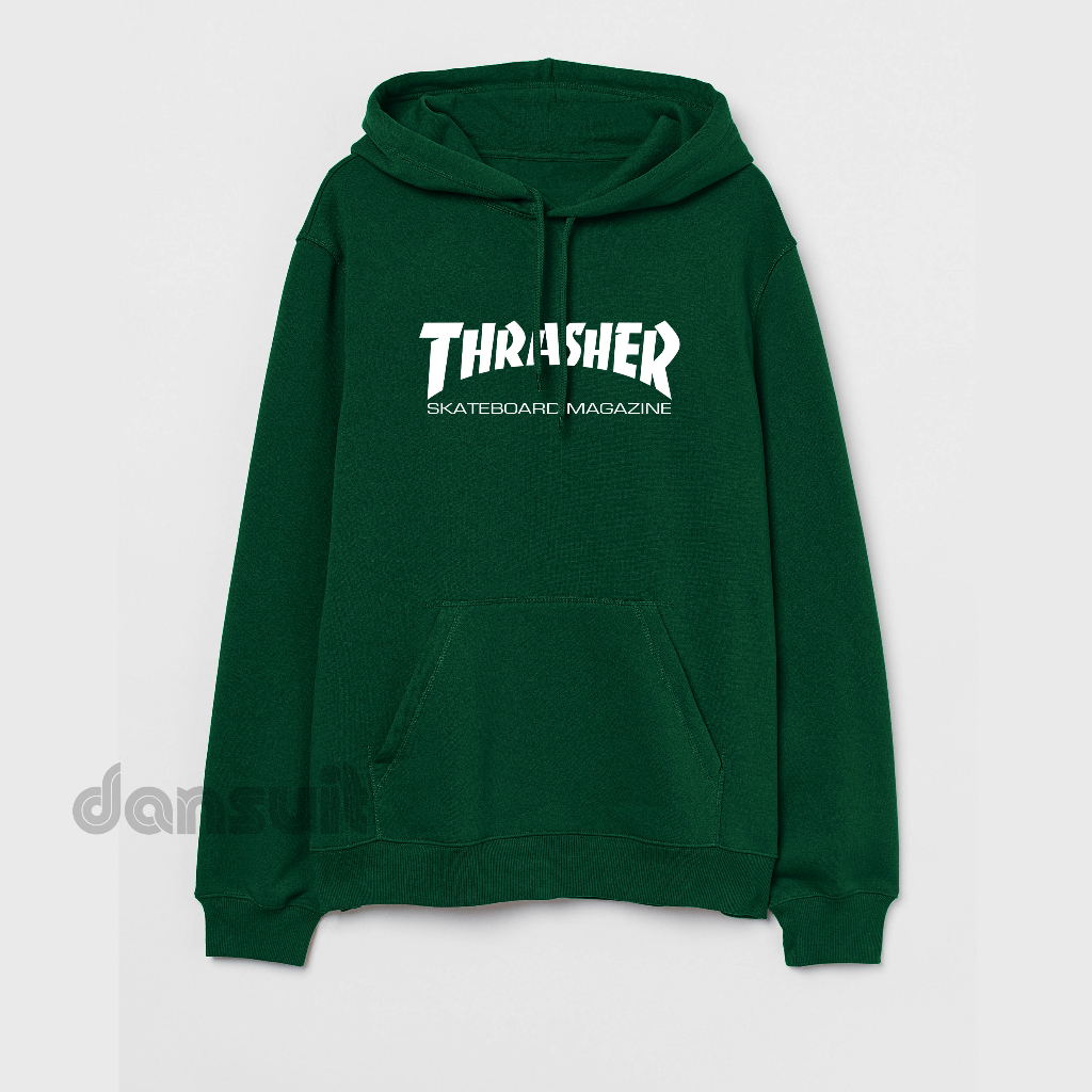 Sweater Hoodie Distro Pria/Wanita Size M - XXXL Sweater Hoodie THRASHER Bahan Tebal Premium