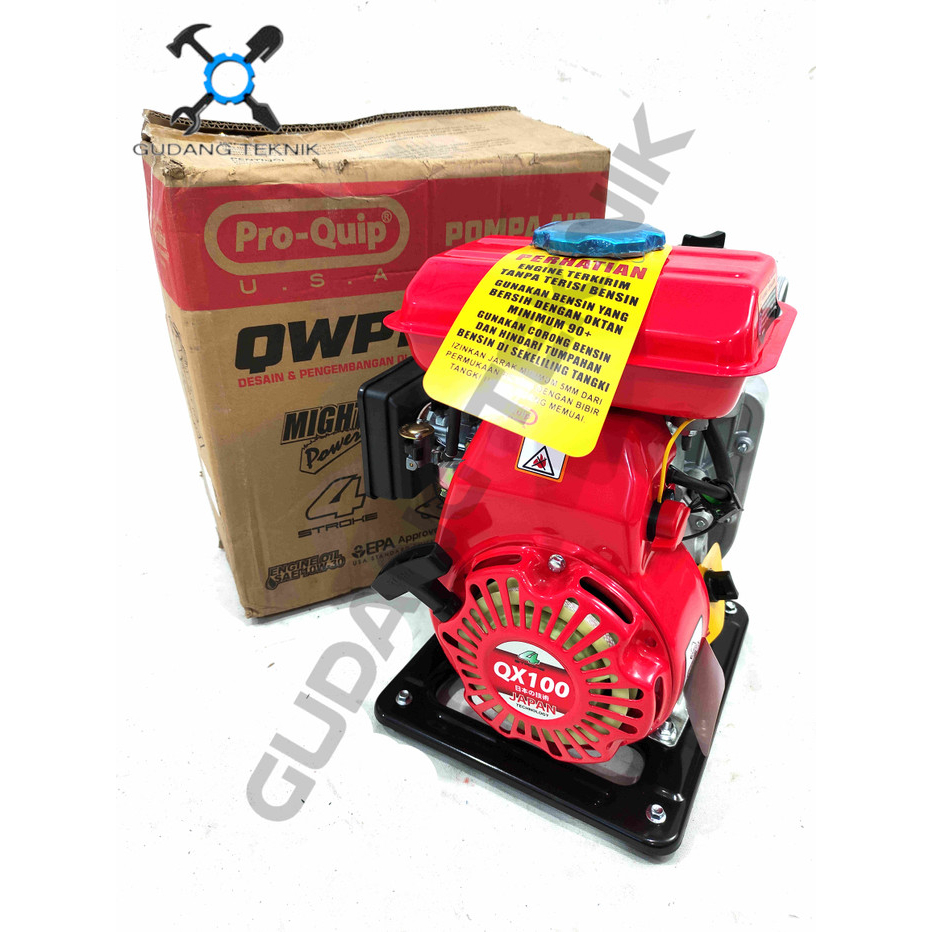 Water Pump Mesin Pompa Air 1.5&quot; 4 Tak QWP15 PROQUIP / Mesin Waterpump Alkon Pompa Sedot Air Irigasi Sawah 1.5 Inch QWP 15 PRO QUIP