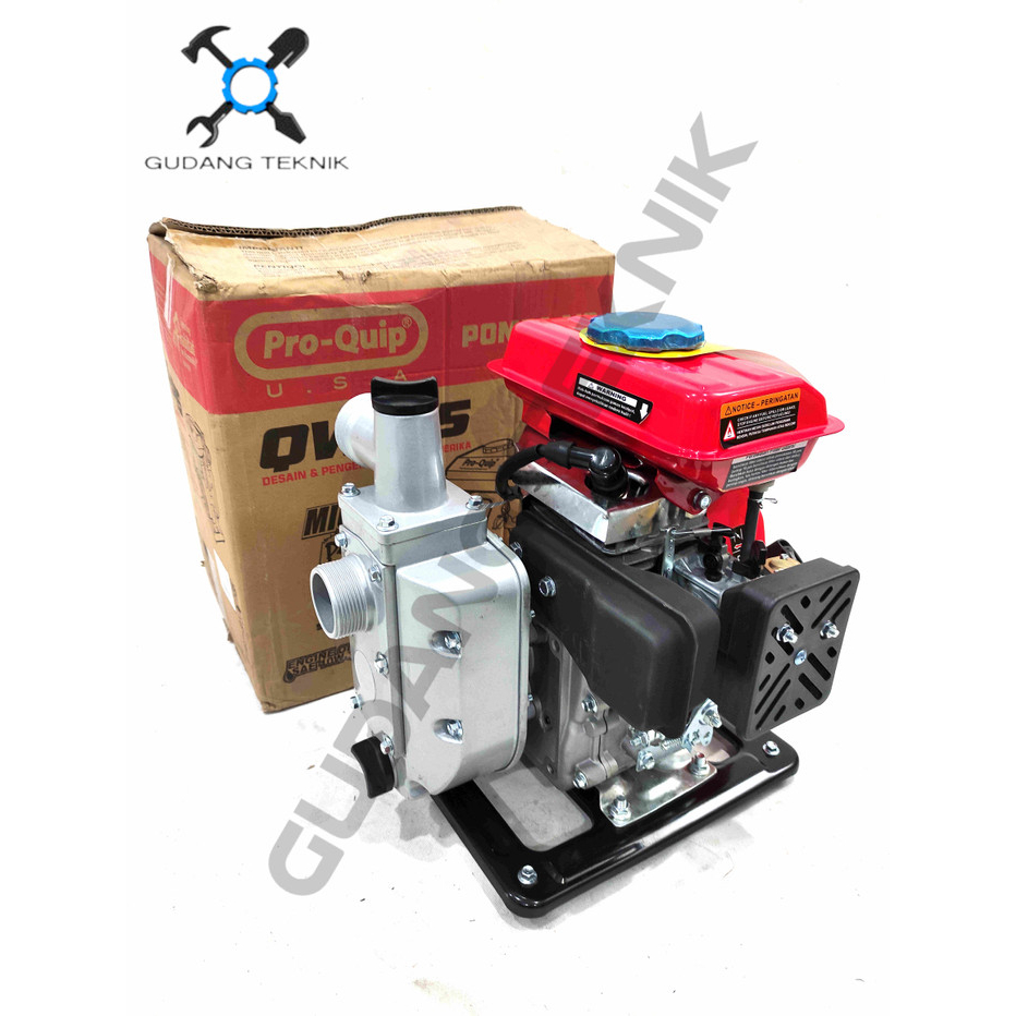 Water Pump Mesin Pompa Air 1.5&quot; 4 Tak QWP15 PROQUIP / Mesin Waterpump Alkon Pompa Sedot Air Irigasi Sawah 1.5 Inch QWP 15 PRO QUIP