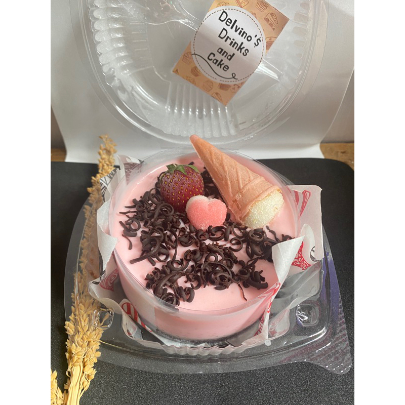 

BENTO CAKE// STRAWBERRY MOUSSE CAKE// KUE ICE CREAM