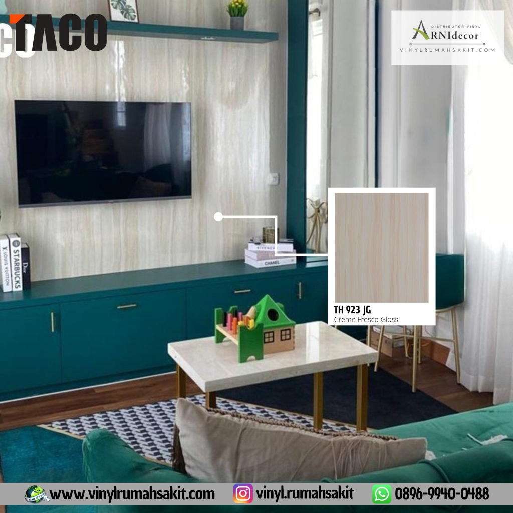 HPL Taco TH 923 JG - Creme Fresco Gloss | Pattern Glossy [NO STICKER]