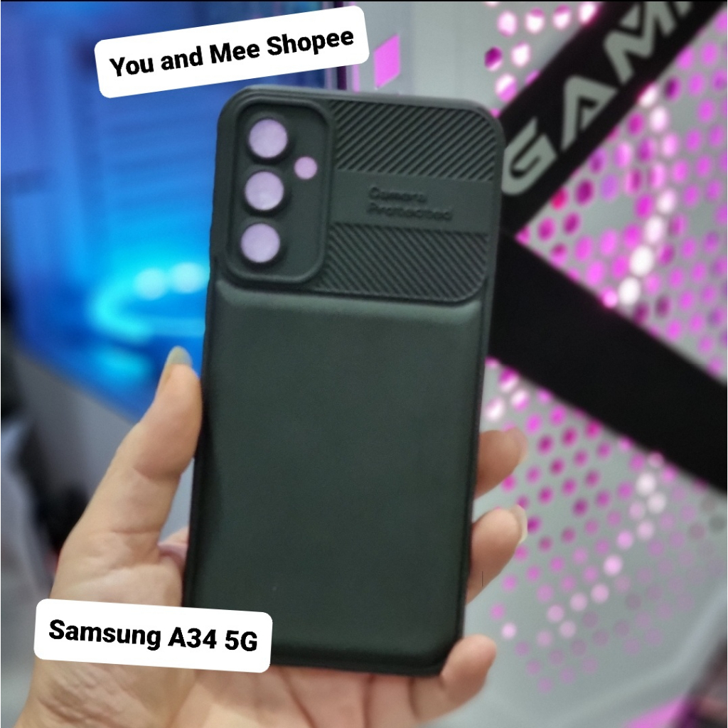 Cross GRAIN! Case BLACK 5G Samsung A14 A34 A54 A24 Softcase Hitam Gelap Anti Luntur Model Baru Protecth Camera TPU Silicone Hard Protector Kamera Bagus Fiber S Caseology Karet Plastik silikon Bagus Dan Murah Tapi keren X 5 Note12 12PRO