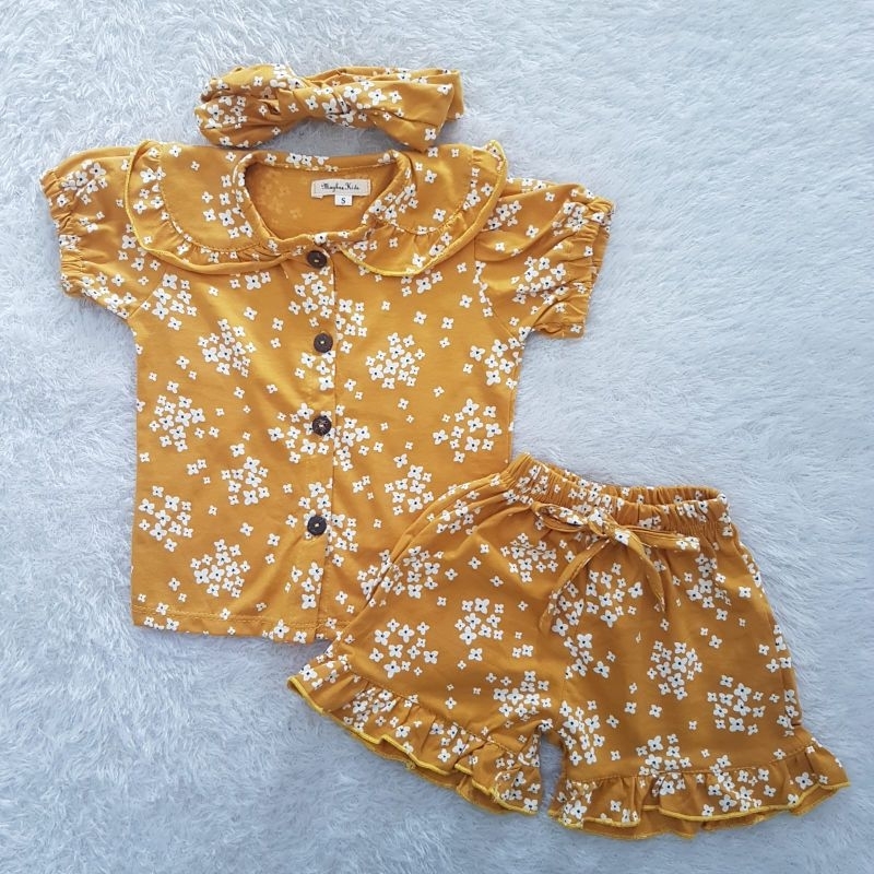 Baju Bayi setelan Stella One set