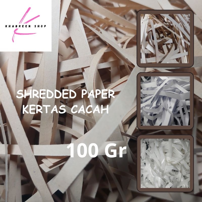 Shredded Paper Kertas Cacah Samson HVS Isi Gift Box