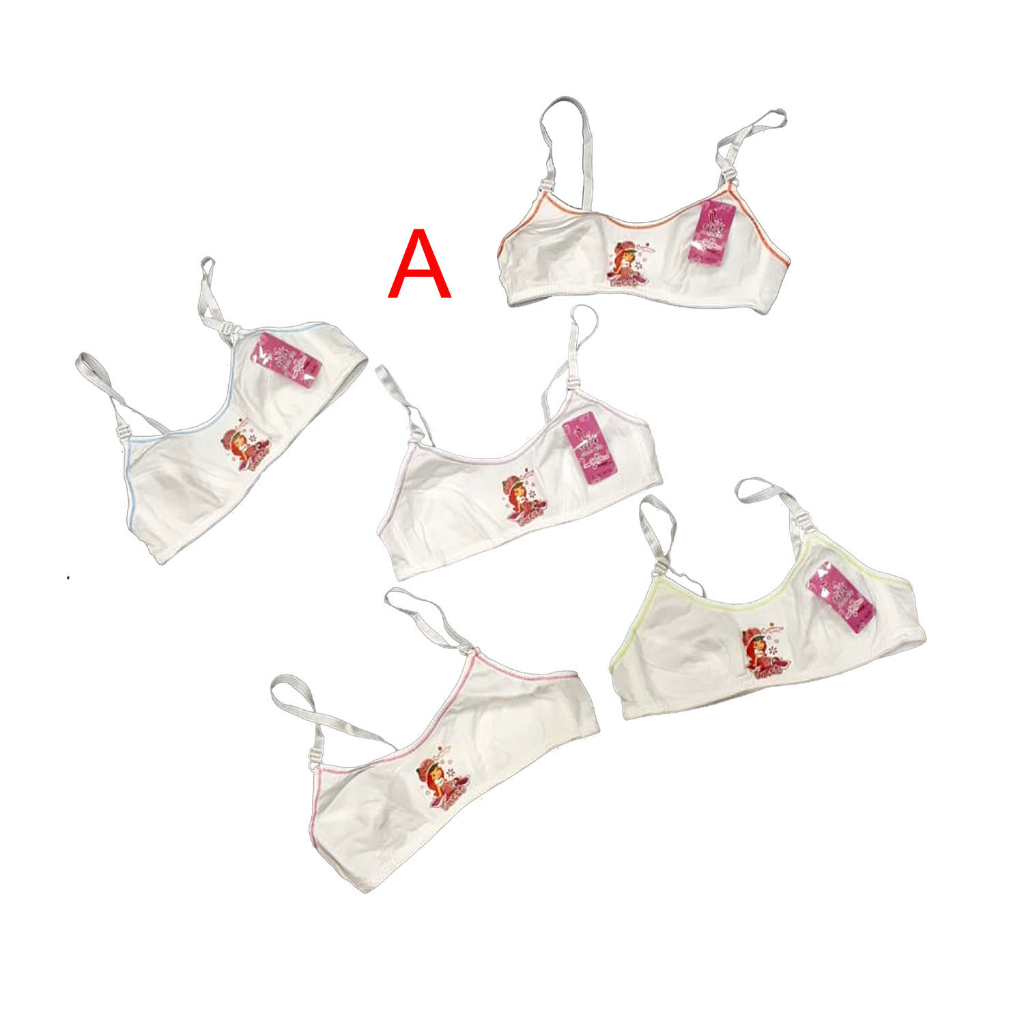 BRA ABG JLQ Tanpa busa dan tanpa kawat-Training Bra