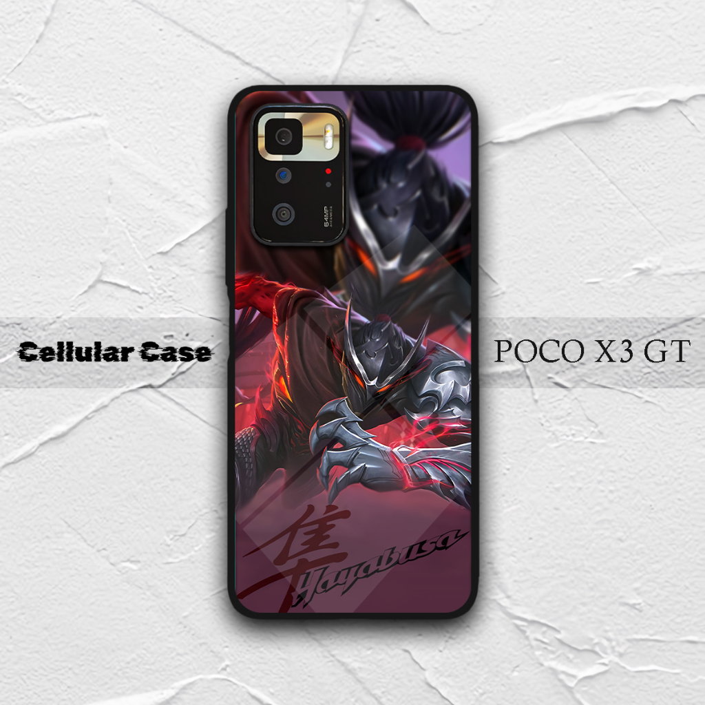 [CS19] Case Gloss Pocophone Poco X3 GT | Casing HP Kilau Efek Kaca | Kesing HP Premium Softcase Hard