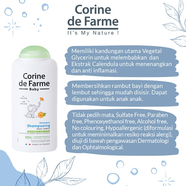 Corine de Farme Baby Shampoo Doux Gentle 250ml