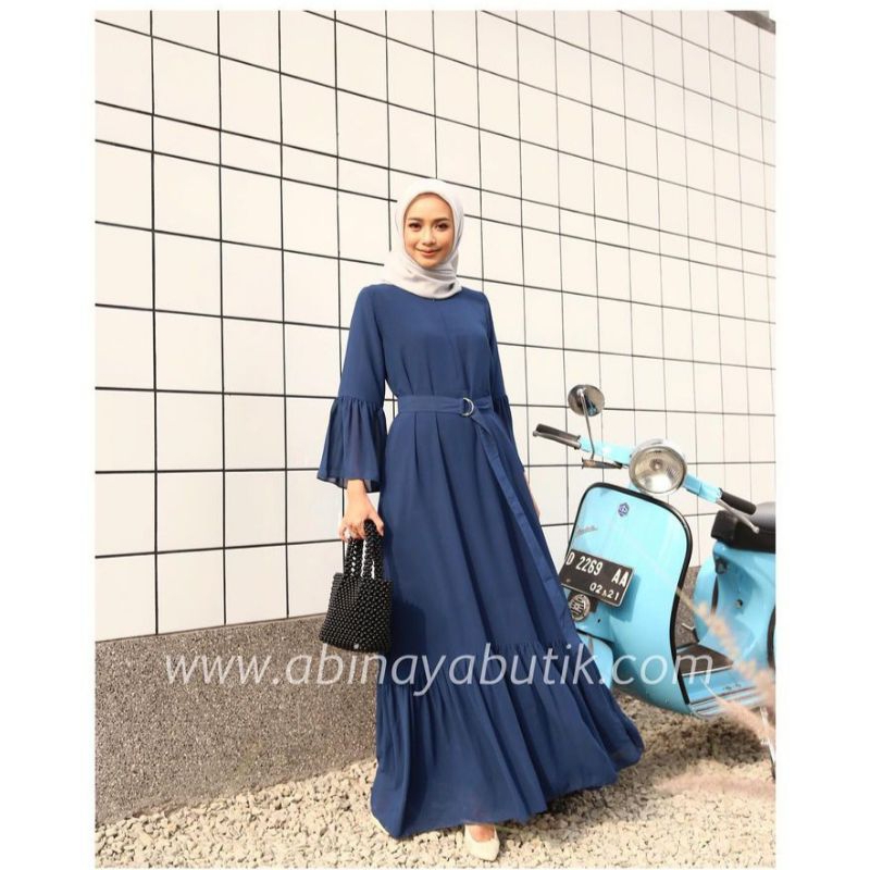 abinaya & co navy (preloved)