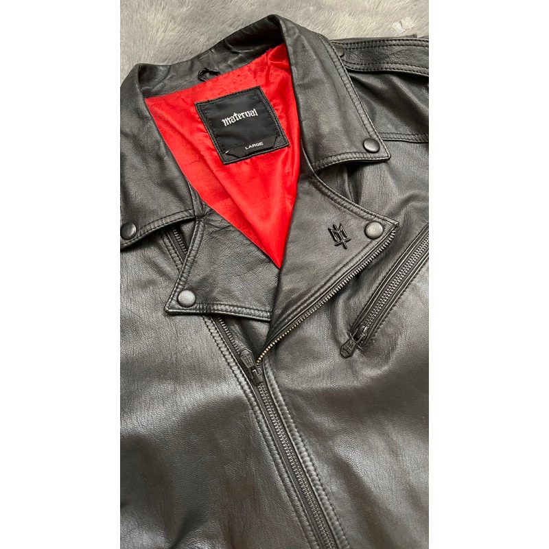 Maternal Disaster Leather Jacket