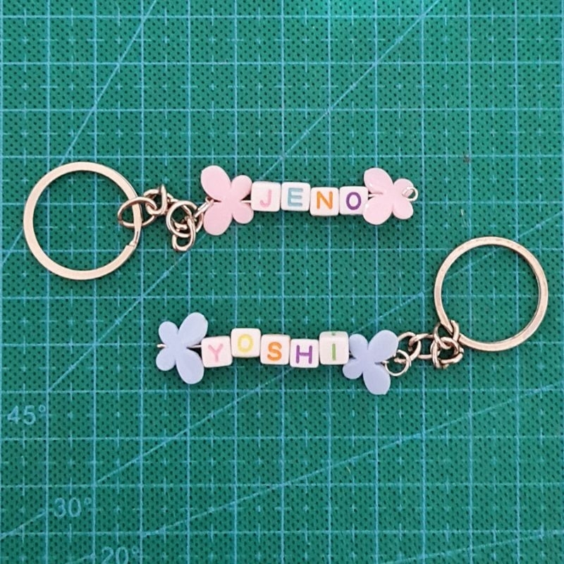 Gantungan Kunci Charm Custom Idol Kpop NCT BTS Treasure Enhypen TXT Seventeen