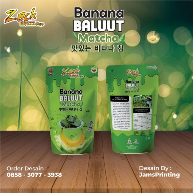 

Keripik Pisang Coklat Matcha