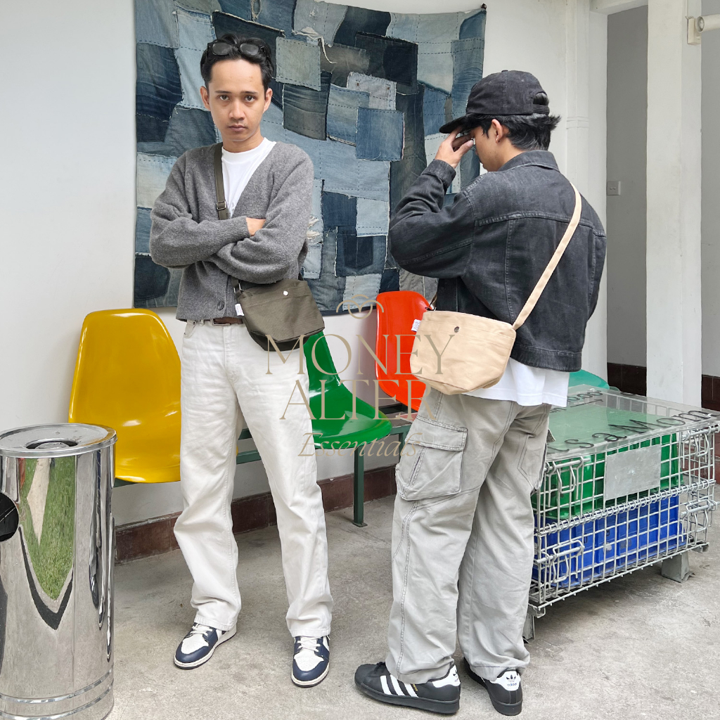 Money Alter - Nano Bag / Tas Slempang Kanvas