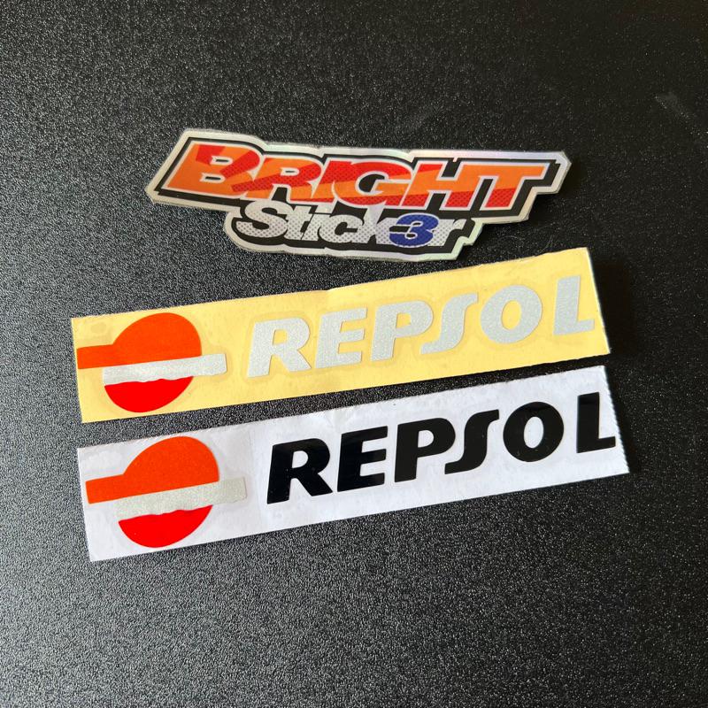 Stiker Sticker REPSOL cutting