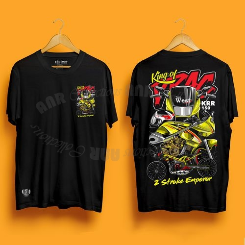 Kaos Distro Premium Pria Unisex Biker 2 Theme