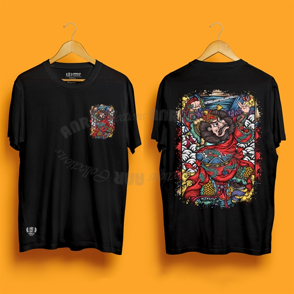 Kaos Distro Premium Pria Unisex Karikatur Theme