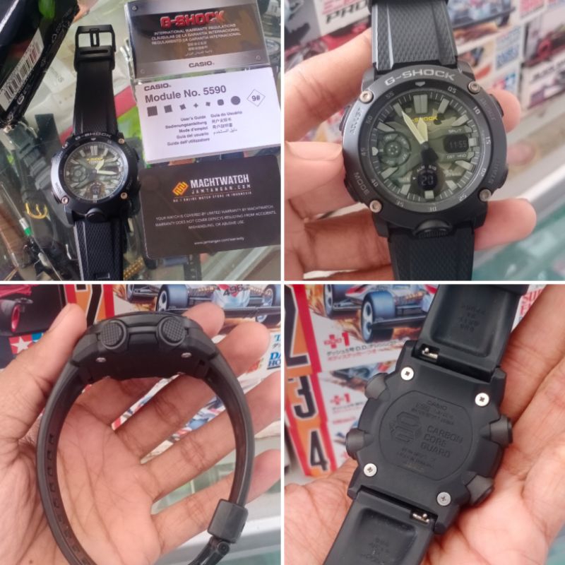 JAM SECOND G-SHOCK ORIGINAL GA-2000