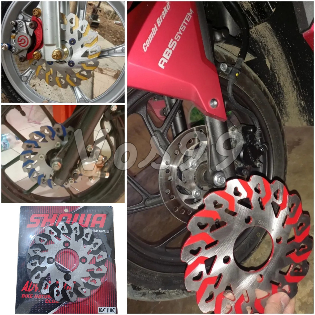 PIRINGAN DISC CAKRAM DEPAN STANDAR 190MM BEAT VARIO SCOOPY DISC BRAKE SHOWA