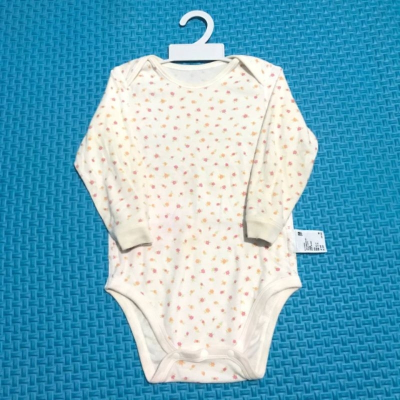 Jumper Anak Motif Bunga Uniqlo