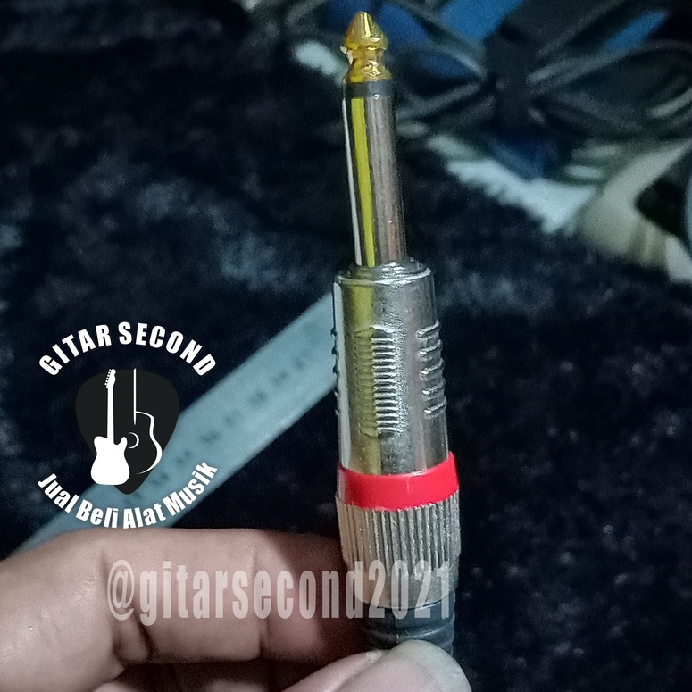 JACK AKAI MONO CANARE (1BUAH) JACK AKAI MONO 6,5mm CANARE JACK AUDIO JACK GITAR