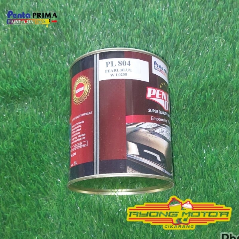 Cat Penta Oto/Cat Duco PU PL 804 Pearl Blue (Lembayung Biru)