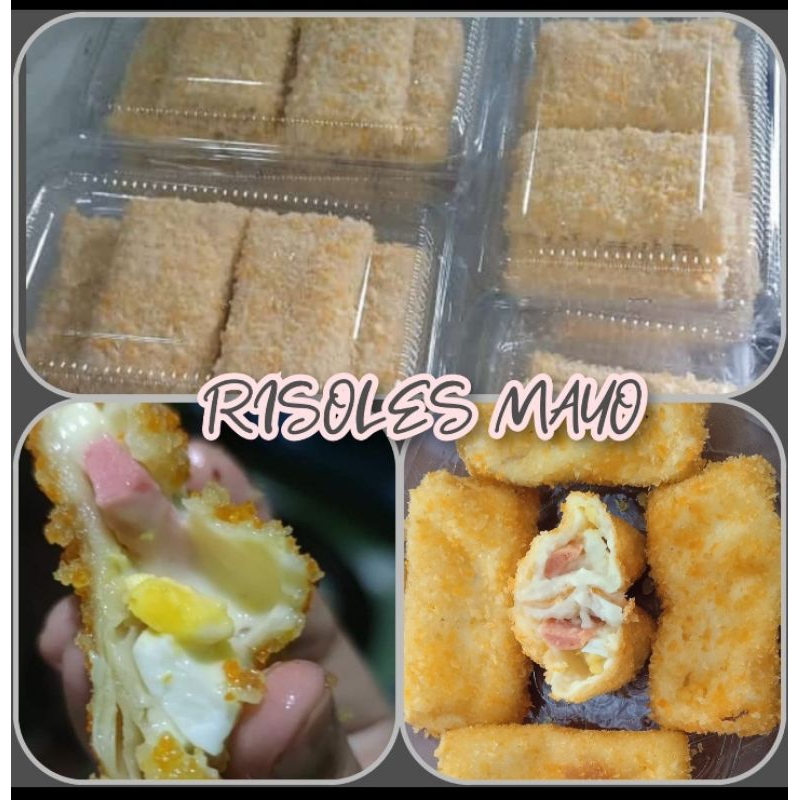 

risoles sosis telur mayo mayonaise