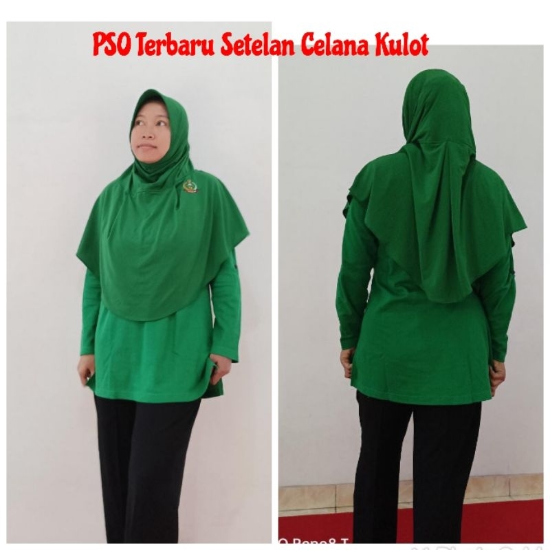 Setelan olahraga PSO Celana Kulot Terbaru